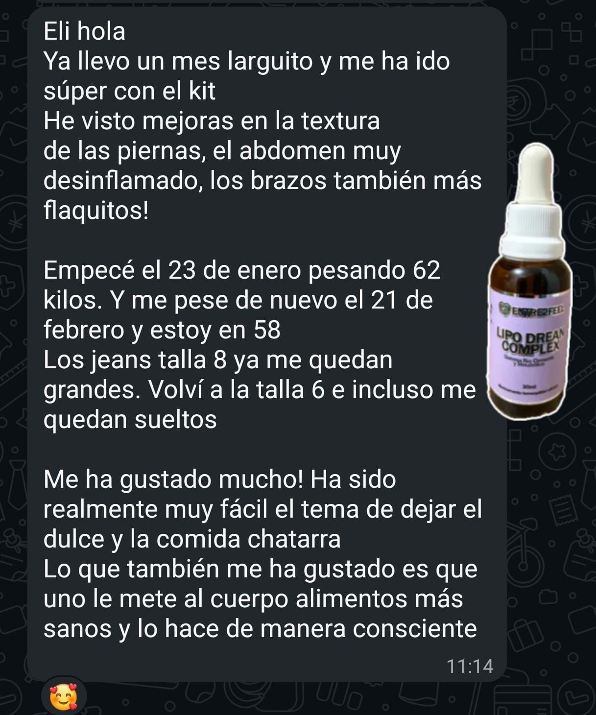 Testimonio Kit y Gotas
